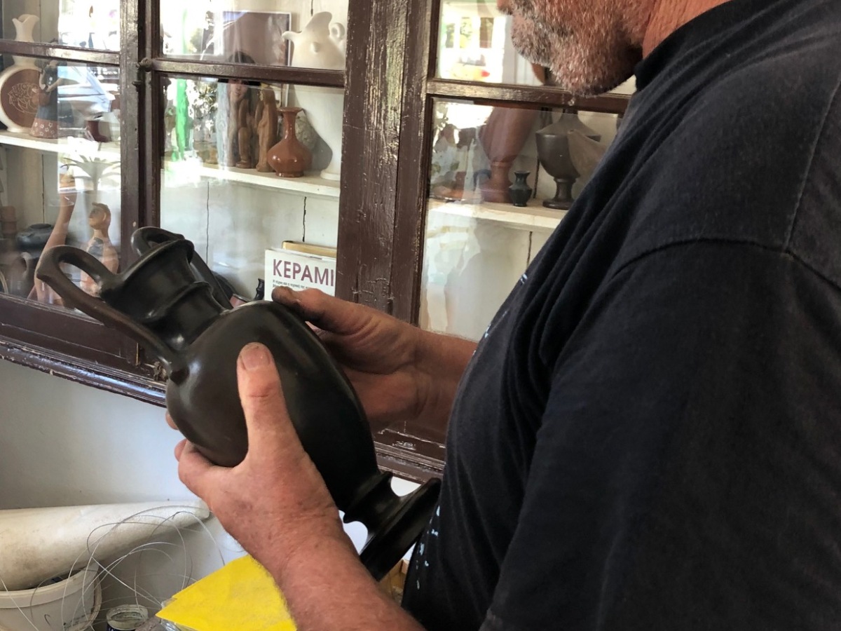 A Visit to Rodios Pottery in Skopelos